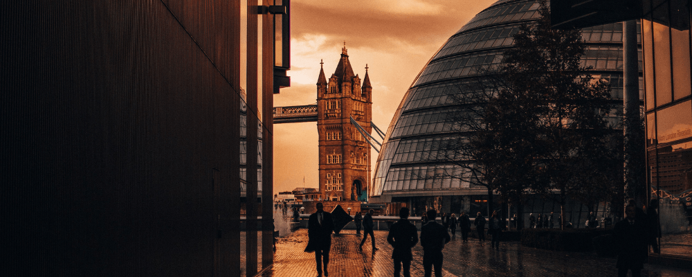 sunrise in London