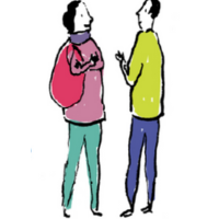 people talking icon