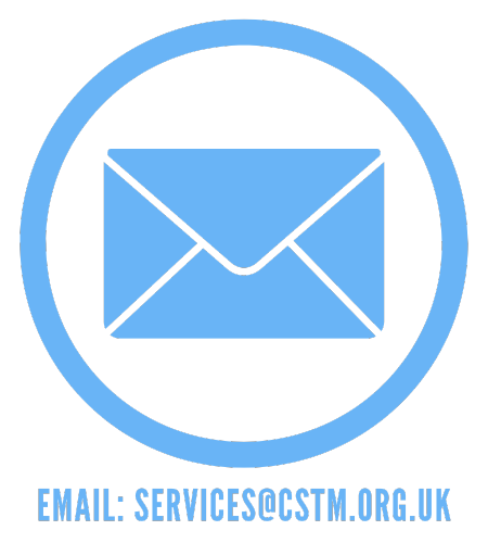 contact us and email services@cstm.org.uk
