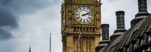 London Homeless Charity - big ben on cloudy day
