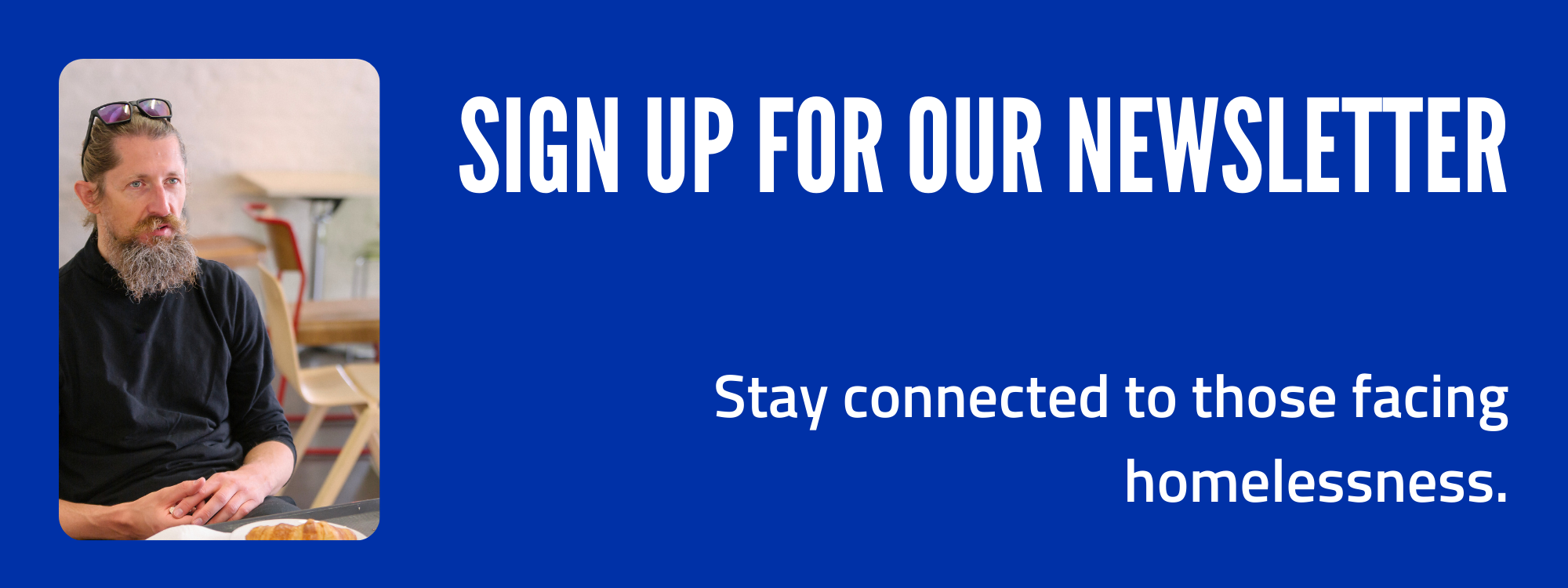 sign up to our newsletter